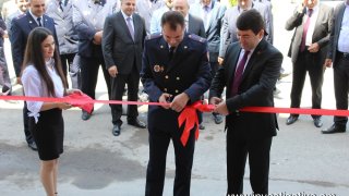 Aghvan Hovsepyan today took part in opening ceremony of new administrative building of Masis Investigative Division