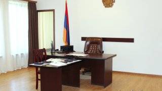 Aghvan Hovsepyan today took part in opening ceremony of new administrative building of Masis Investigative Division