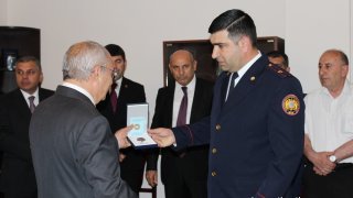 Aгван Овсепян сегодня принял участие в церемонии открытия нового административного здания масисского следственного отдела(Фото)