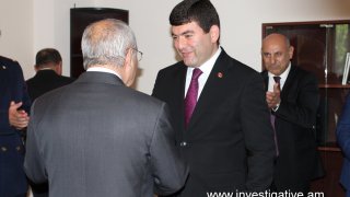 Aгван Овсепян сегодня принял участие в церемонии открытия нового административного здания масисского следственного отдела(Фото)