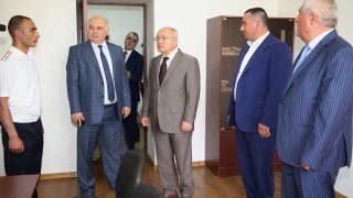 Председатель СК РА Агван Овсепян принял участие в церемонии открытия нового административного здания варденисского следственного отдела 