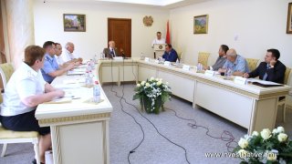Consultation on issues of criminal-legal protection monuments of historical and cultural value held in RA Investigative Committee (Photos)