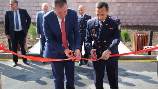 RA IC Chairman Aghvan Hovsepyan took part in opening ceremony of administrative district of Artik Investigative Division (Photos)