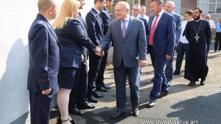 RA IC Chairman Aghvan Hovsepyan took part in opening ceremony of administrative district of Artik Investigative Division (Photos)