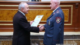 Установлены личности лиц, причастных к убийству двух жителей Раздана. Следователи и полицейские награждены за высокий профессионализм, проявленный при раскрытии преступления