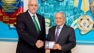 ՀՀ ՔԿ նախագահ Աղվան Հովսեփյանը հանդիպում է ունեցել ՌԴ ՔԿ նախագահ Ալեքսանդր Բաստրիկինի հետ  (Լուսանկարներ)