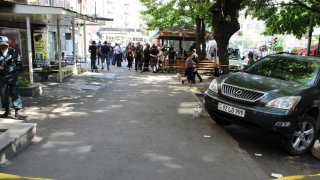 Criminal case initiated on assault against «Komitas» branch of “HSBC Bank Armenia” CJSC (Photos)