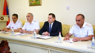 Trainings for Investigators of RA IC General Military Investigative Department; IC Chairman Received Experts Having Arrived from U.S.A. (photos)