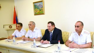 Trainings for Investigators of RA IC General Military Investigative Department; IC Chairman Received Experts Having Arrived from U.S.A. (photos)