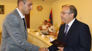 Candidates of Investigators Graduated from Academy of Justice Appointed in RA Investigative Committee (Photos)