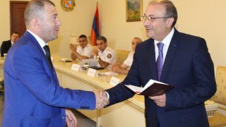 Окончившие Академию правосудия кандидаты в следователи поступили на работу в Следственный комитет РА(Фото)