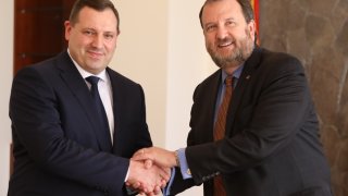 Председатель Следственного комитета РА Гайк Григорян принял Чрезвычайного и Полномочного посла США в Армении Ричарда Миллса (Фото)