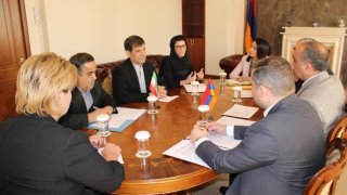 IC Deputy Chairman received Chargé d'Affaires of IRI Embassy in Armenia (photos)