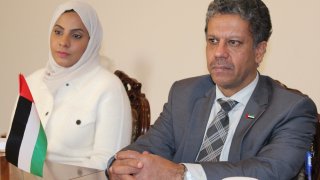 ՀՀ ՔԿ նախագահ Հայկ Գրիգորյանն ընդունել է Հայաստանի Հանրապետությունում Արաբական Միացյալ Էմիրությունների արտակարգ և լիազոր դեսպան Ջասիմ Մուհամմադ Ալ Կասիմիին (լուսանկարներ)