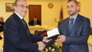 Solemn Ceremony of Awarding Diplomas to Candidates of Investigators Held (photos)