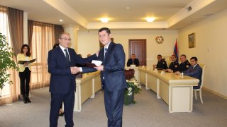 Solemn Ceremony of Awarding Diplomas to Candidates of Investigators Held (photos)