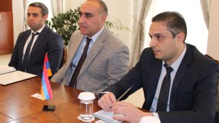 IC Deputies Chairman Received Georgian Consul in Republic of Armenia (photos)