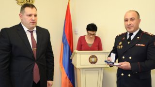 Քննչական կոմիտեի նախագահը կոչումներ է շնորհել ՔԿ աշխատակիցներին (լուսանկարներ)