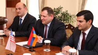 Председатель Следственного комитета РА Гайк Григорян принял делегацию Посольства США в Армении