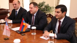 Председатель Следственного комитета РА Гайк Григорян принял делегацию Посольства США в Армении