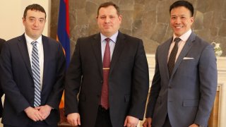 Chairman of Investigative Committee Received Delegation Headed by U.S. Embassy’s International Narcotics and Law Enforcement Program Director (Photos)