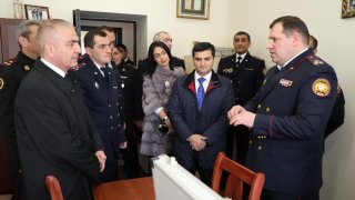 Chairman of RA Investigative Committee Hayk Grigoryan Took Part in Opening Ceremony of Administrative Building of Goris Investigative Division (photos)
