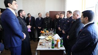 Chairman of RA Investigative Committee Hayk Grigoryan Took Part in Opening Ceremony of Administrative Building of Goris Investigative Division (photos)