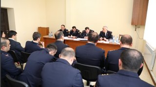 RA IC Chairman Hayk Grigoryan Got Acquainted with Work Done in Previous Year by Syunik Regional Investigative Department (photos)