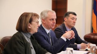 ՀՀ  քննչական կոմիտեի նախագահն ընդունել է Եվրոպայի խորհրդի մարդու իրավունքների գլխավոր տնօրինության ղեկավարին (լուսանկարներ)