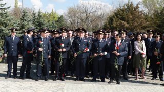 ՀՀ  քննչական կոմիտեի ծառայողները՝ ՔԿ նախագահ Հայկ Գրիգորյանի գլխավորությամբ, այցելել են  Ծիծեռնակաբերդի հուշահամալիր (լուսանկարներ)