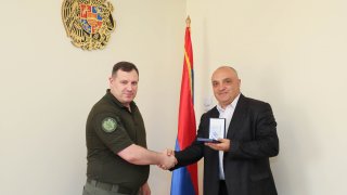 Chairman of Investigative Committee Awarded Staff of «Forensic Medical Scientific-Research Center» SNCO of RA Ministry of Health (photos)