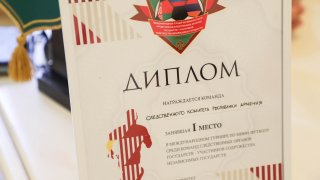 Քննչական կոմիտեի թիմը հաղթել է ԱՊՀ  մասնակից պետությունների քննչական մարմինների միջև անցկացվող ֆուտբոլային մրցաշարում (տեսանյութ, լուսանկարներ)