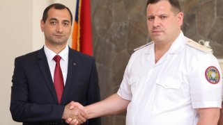 ՀՀ ՔԿ նախագահ Հայկ Գրիգորյանն ընդունել է ԱՀ ՔԿ նախագահ Իգոր Գրիգորյանին (լուսանկարներ)