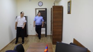 Chairman of Investigative Committee Took Part in Opening Ceremony of Administrative Building of Shirak Regional Investigative Department (photos)