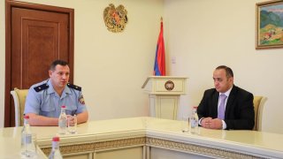 ՀՀ ՔԿ նախագահ Հայկ Գրիգորյանը ներկայացրել է  ՔԿ նախագահի տեղակալ Արսեն Այվազյանին (լուսանկարներ) 