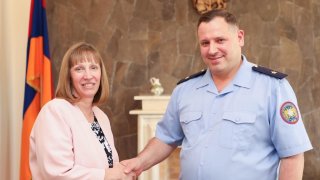 ՀՀ ՔԿ նախագահ Հայկ Գրիգորյանն ընդունել է Հայաստանում ԱՄՆ արտակարգ և լիազոր դեսպան Լին Թրեյսիին (լուսանկարներ)