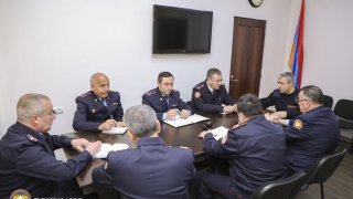 By Instruction of RA IC Chairman Hayk Grigoryan Consultation on Criminal Cases on Servicemen’s Death Recorded Recently in Army Held in IC General Military Investigative Department (photos)
