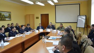 ՀՀ ՔԿ նախագահի տեղակալ, զինվորական քննչական գլխավոր վարչության պետն աշխատանքային հանդիպում է ունեցել ՊԲ հրամանատարական կազմի հետ (լուսանկարներ)