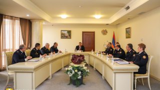 ՀՀ քննչական կոմիտեում տեղի է ունեցել կոլեգիայի նիստ՝ կոռուպցիոն բնույթի քրեական գործերի քննության արդյունավետությանը վերաբերող հարցերի շուրջ (լուսանկարներ)