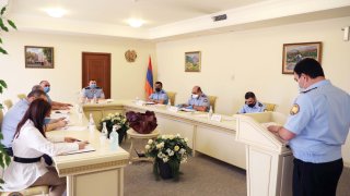 Հայկ Գրիգորյանին է  զեկուցվել  2020թ. հունվարից մինչև մայիսի 26-ն ընկած ժամանակահատվածում ՀՀ քննչական կոմիտեի Երևան քաղաքի քննչական վարչության կողմից կատարված աշխատանքների մասին
