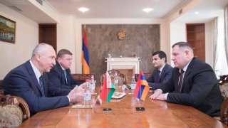 Chairman of RA Investigative Committee Accepted Ambassador of Belarus to Armenia