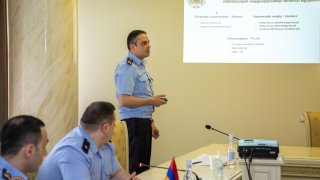 Встреча председателя Следственного комитета РА с сотрудниками посольства США (фотографии)