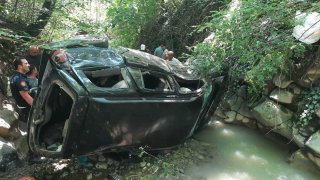 «Օպերլ»-ը գլորվել է ձորը. վարորդը տեղում մահացել է (լուսանկարներ)