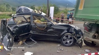 Պայթյունի հետևանքով մահացել է 35-ամյա վարորդը (լուսանկարներ, տեսանյութ)