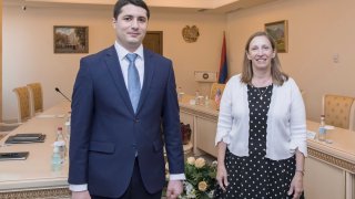 Chairman of RA Investigative Committee Argishti Kyaramyan Received US Ambassador to Armenia Lynne Tracy (photos)