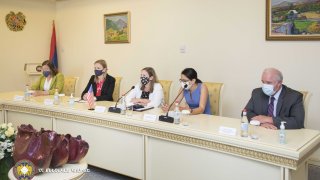 Chairman of RA Investigative Committee Argishti Kyaramyan Received US Ambassador to Armenia Lynne Tracy (photos)