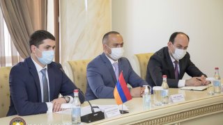 Քննչական կոմիտեի նախագահ Արգիշտի Քյարամյանն ընդունել է ԱՄՆ դեսպան Լին Թրեյսիին (լուսանկարներ)