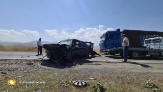 Մահվան ելքով ավտովթար՝ Երևան-Մեղրի ավտոճանապարհին (տեսանյութ, լուսանկարներ)