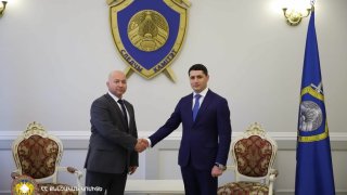 Chairman of RA Investigative Committee Argishti Kyaramyan in Belarus (photos)