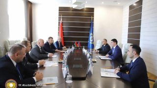 ՀՀ քննչական կոմիտեի նախագահ Արգիշտի Քյարամյանը Բելառուսում է (լուսանկարներ)